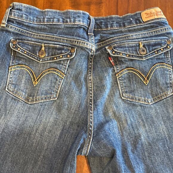 Levi’s 515 Women’s Embellished Back Pockets Bootcut Stretch Size 10M - Picture 6 of 11